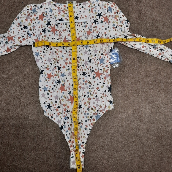 FREE PEOPLE Girls Like Us Bodysuit Stars - Picture 11 of 15